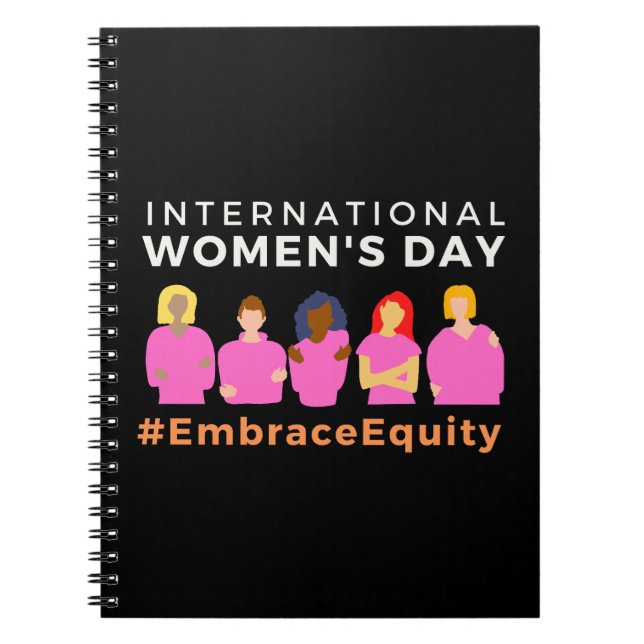 Embrace Equity International Women's Day 2023 Notebook (Front)