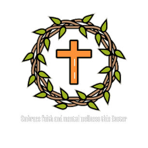 Embrace faith and mental wellness this Easter T-Shirt