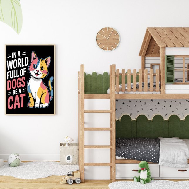 Embrace Feline Individuality Poster (Creator Uploaded)