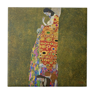 Embrace Hope with Gustav Klimt's Masterpiece Tile