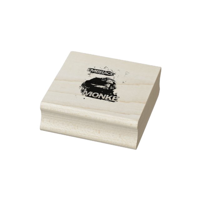 Embrace Monke Rubber Stamp (Stamp)