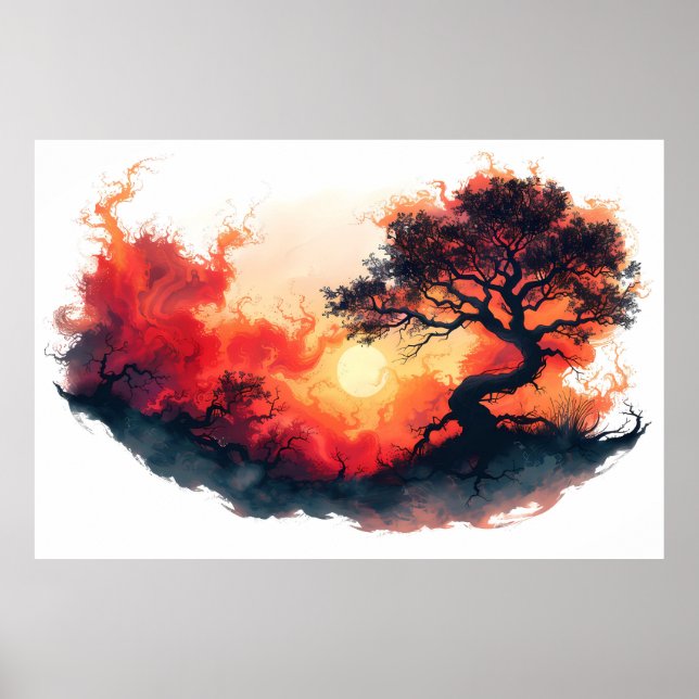 Embrace Mythical Power with Our Captivating Poster (Front)