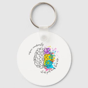 Embrace Neurodiversity Autism Awareness Key Ring