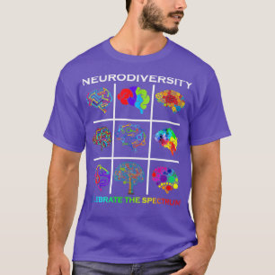 Embrace Neurodiversity Autism Awareness T-Shirt
