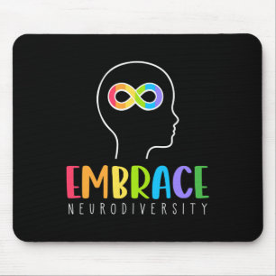 Embrace Neurodiversity Autism  Mouse Pad