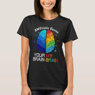 Embrace Neurodiversity Brain Adhd Autism Awareness T-Shirt