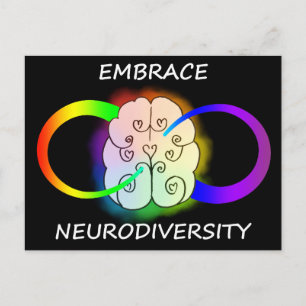 Embrace Neurodiversity Postcard