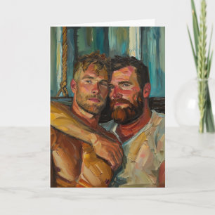 Embrace On The Sea Card