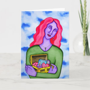 Embrace self-love by Rita Loyd Card