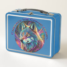Embrace the Cosmic Howl Wolf