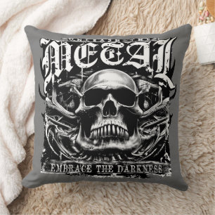 Embrace the darkness, unleash the metal cushion