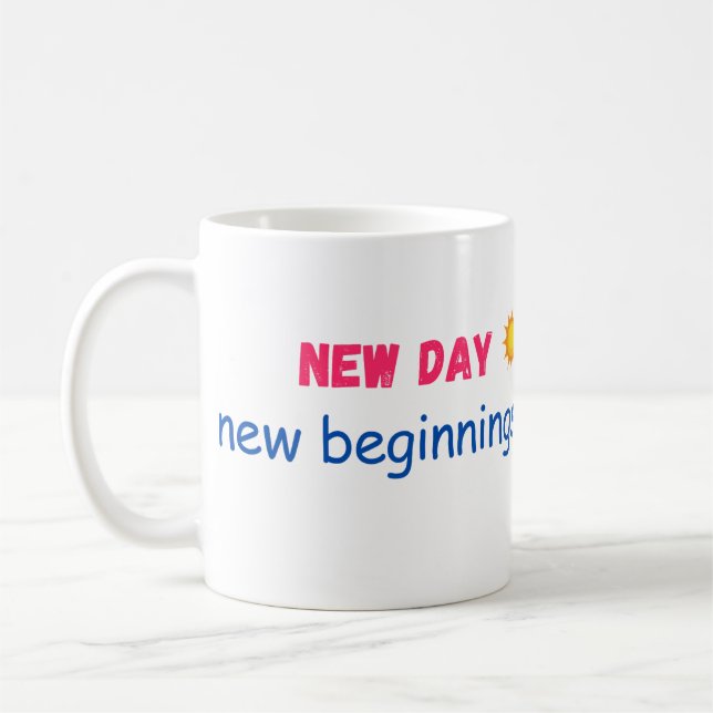Embrace the Dawn Coffee Mug (Left)
