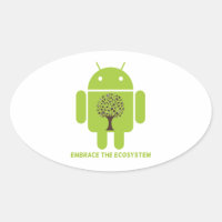 Embrace The Ecosystem (Android Bug Droid Oak Tree)