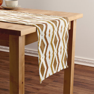 “Embrace the Elegance of African Artistry”  Short Table Runner