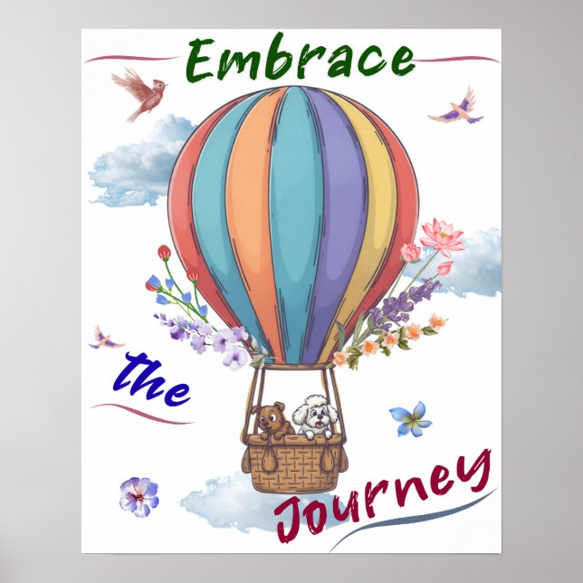 Embrace the Journey Poster (Front)