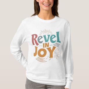 Embrace the Joy: Multicolored Celebration T-Shirt