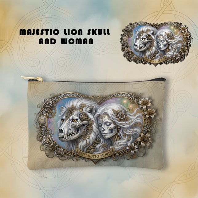 Embrace the mystery of mortality  accessory pouch (Creator Uploaded)