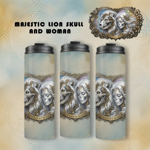 Embrace the mystery of mortality thermal tumbler