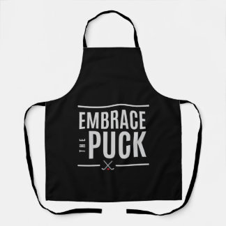 Embrace the Puck Hockey Apron