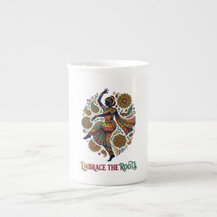 Embrace the Roots Dance Bone China Mug