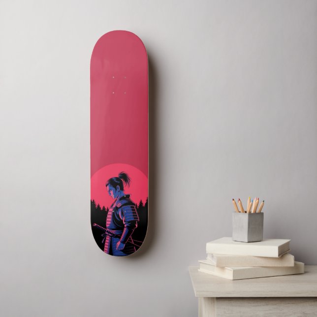 Embrace the Samurai Spirit Skateboard (Wall Art)