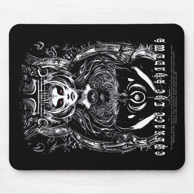 Embrace the Shadows Mouse Pad (Front)