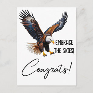 Embrace The Skies Grad Card - Inspirational Greets