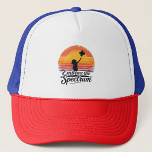 Embrace the Spectrum Autism Awareness Trucker Hat