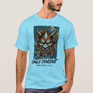 Embrace The Tempest Oni Mask T-Shirt – Chaos Is 