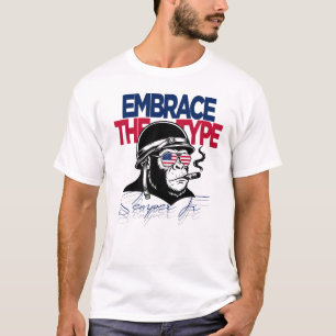 Embrace the type. Semper Fidelis. T-Shirt