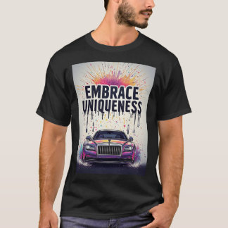 🏎️ Embrace Uniqueness Luxury Car Graffiti Art T-Shirt