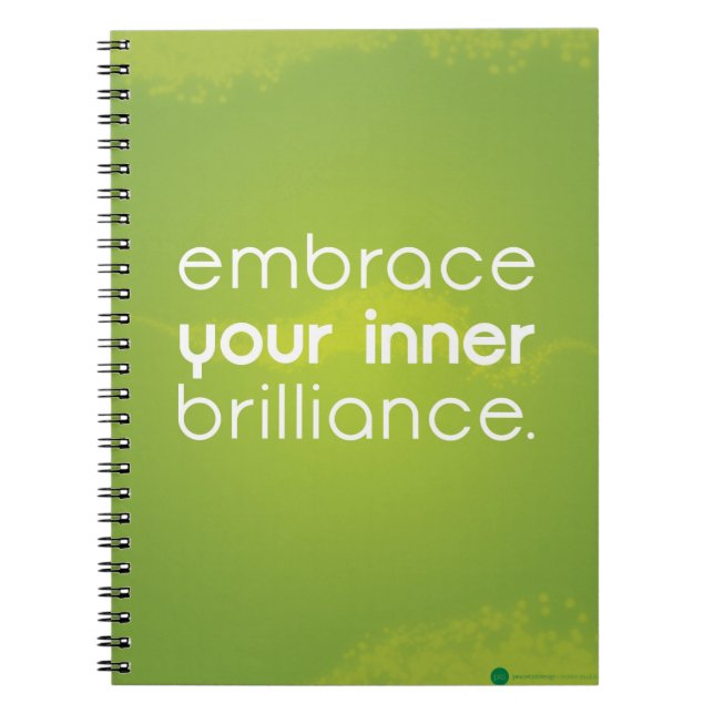 Embrace Your Inner Brilliance Notebook (Front)