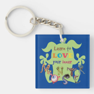 Embrace your inner monster key ring