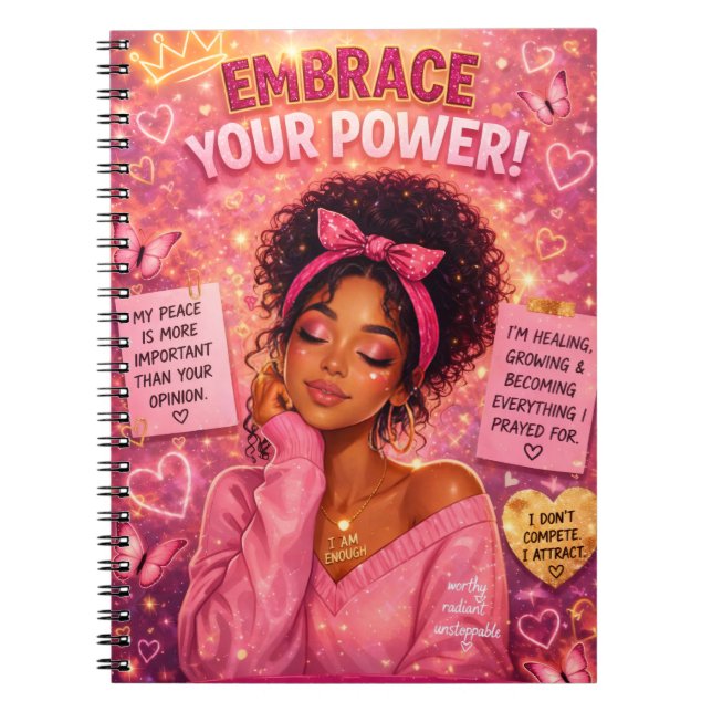 Embrace Your Power Notebook (Front)