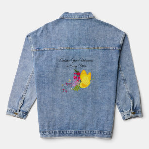 Embrace Your Uniqueness in Every Stitch Denim Jacket