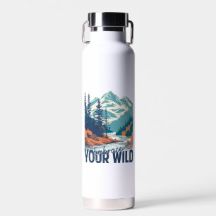 Embrace  Your Wild – Nature Adventure Water Bottle