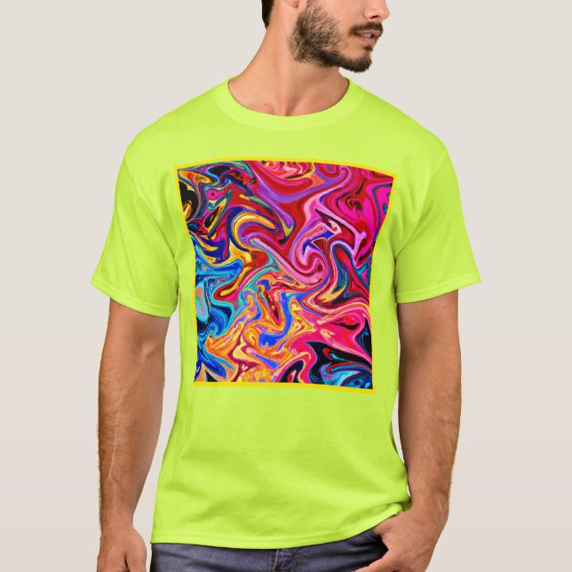Embracing Abstraction for Visual Impact T-Shirt (Front)