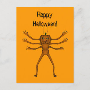 Embracing Halloween Critter Postcard