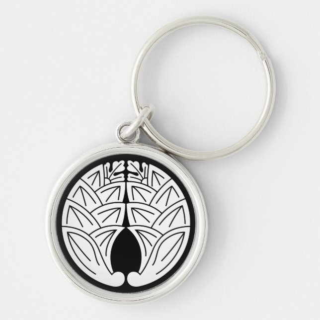 Embracing japanese gingers key ring (Front)