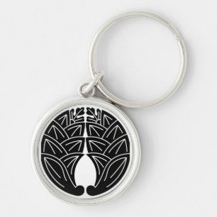 Embracing japanese gingers key ring