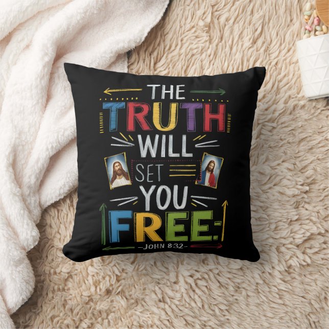 Embracing Liberation: The Truth Unveiled Cushion (Blanket)
