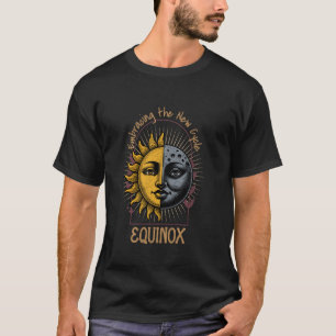 Embracing the New Cycle u2013 Sun & Moon Spring Eq T-Shirt