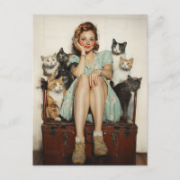 Embracing the Retro Crazy Cat Lady Vibes