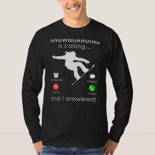 Embracing the Snowmobiling Call: Hilarious Tee for