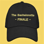 Embroided Bachelorette Cap - Love Cat<br><div class="desc">The Love Cat Embroided Bachelorette Finale Cap - for when you've finally found The One! A purrrfect gift and a long-lasting reminder of your event. Can also be used as a party favour. If you go with this theme be sure to check out the other cap options in the collection...</div>