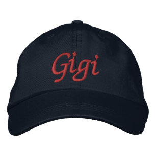 Embroidered adjustable baseball cap