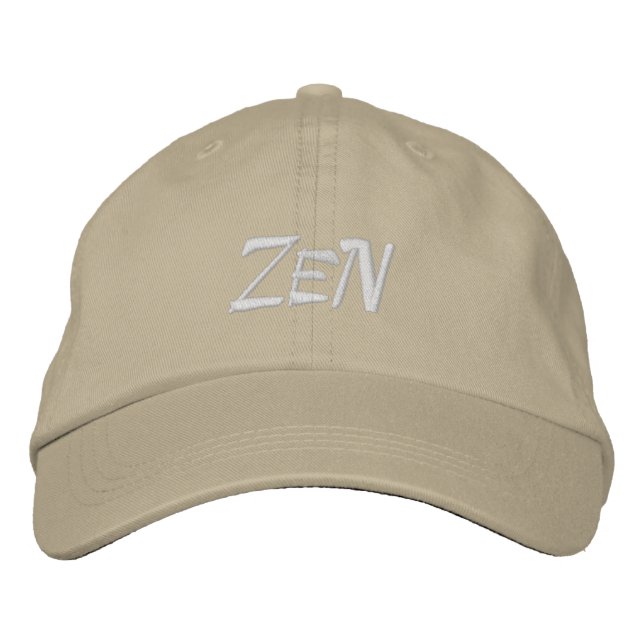 Embroidered Cap Zen design (Front)