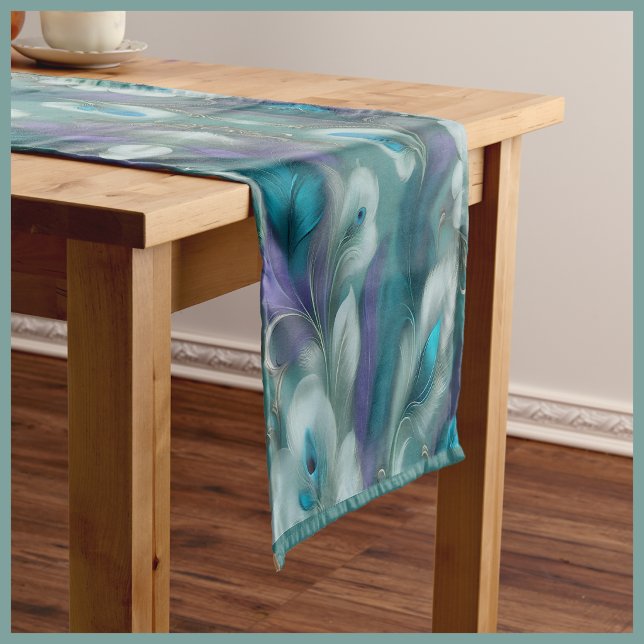Embroidered Castle Short Table Runner (Embroidered Castle Short Table Runner
)