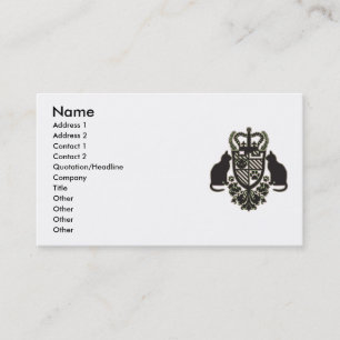 Embroidered_Cat Business Card