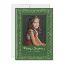 Embroidered Christmas Pattern